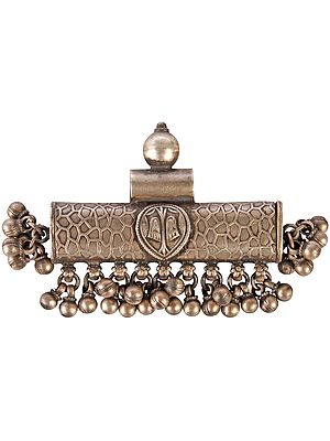 Vishnu Pada or the Feet of Vishnu Pendant (Symbolizing the Arrival of Divine Grace)