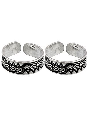 Sterling Toe Rings (Prince Per Pair)
