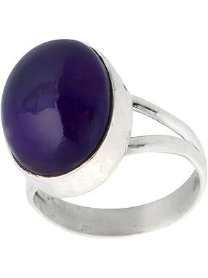 Amethyst Oval Ring