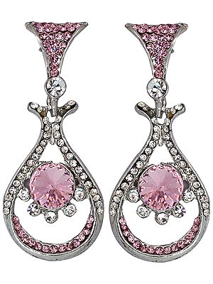 Pink Designer Earrings