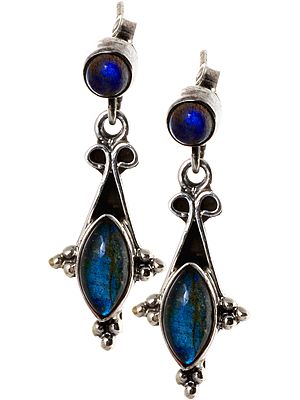 Labradorite Earrings