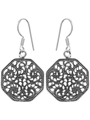 Sterling Filigree Earrings