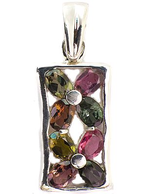 Faceted Tourmaline Pendant