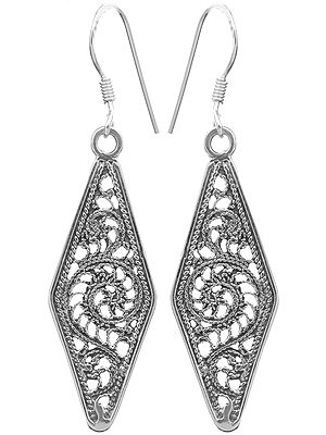 Sterling Filigree Earrings