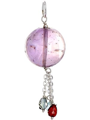 Amethyst Ball Pendant