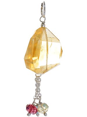 Faceted Citrine Pendant