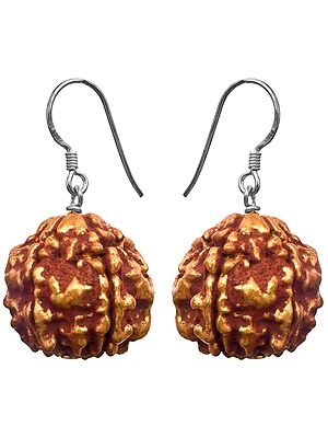 Rudraksha Earrings