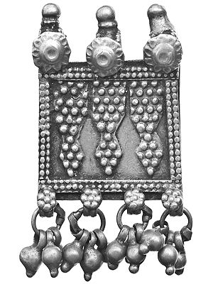 Sterling Pendant with Ghungroos