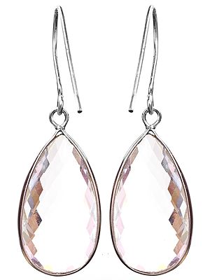 Facetd Crystal Earrings