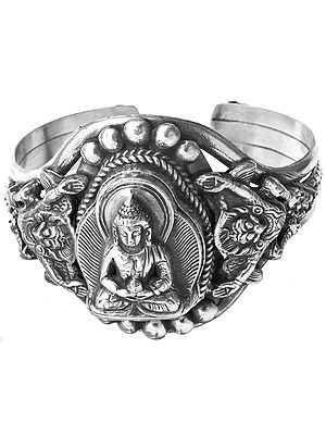 Sterling Lord Buddha Bracelet
