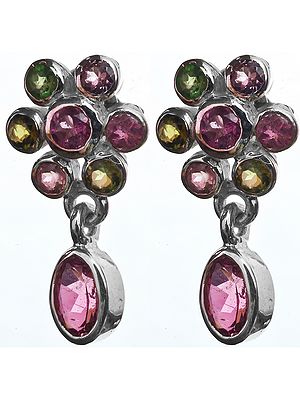 Faceted Tourmaline Pink Tops