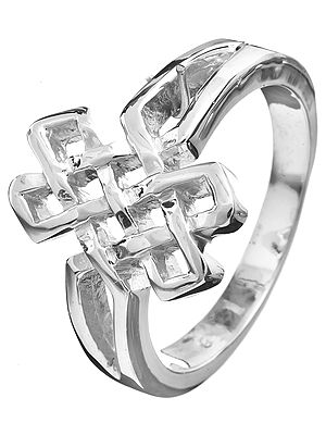 Sterling Endless Knot Ring