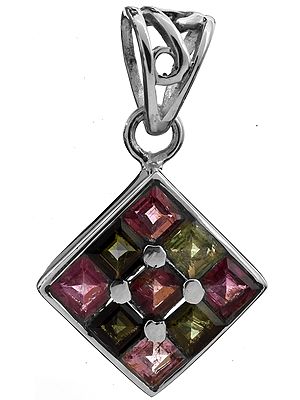 Faceted Tourmaline Pendant