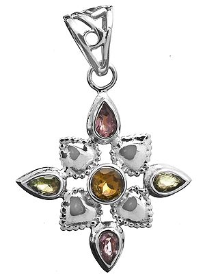 Faceted Tourmaline Pendant