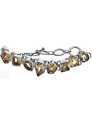 Faceted Citrine Bracelet