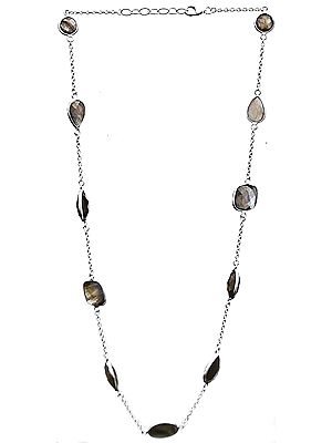 Faceted Labradorite Necklace