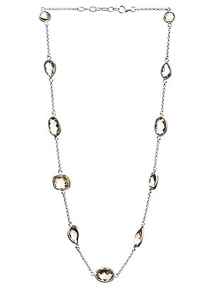 Faceted Citrine Necklace
