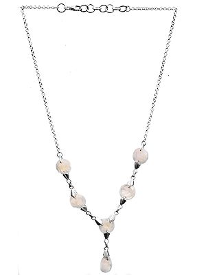 Rainbow Moonstone Necklace