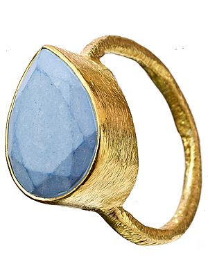 Turquoise Gold Plated Ring