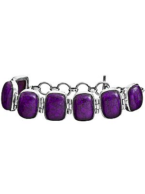 Purple Mohave Turquoise Bracelet