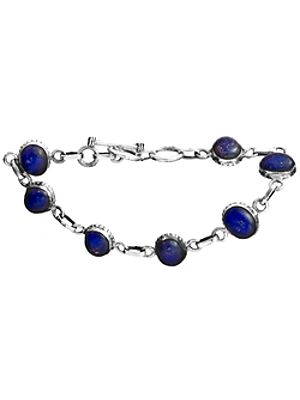 Sterling Bracelet with Gems