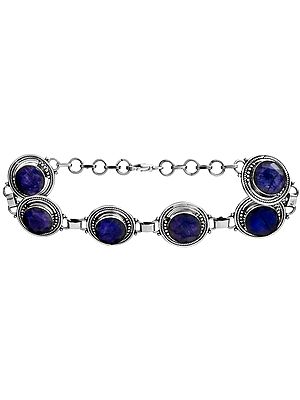 Faceted Sapphire Bracelet