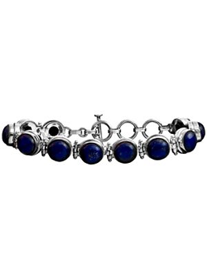 Sterling Bracelet with Gems