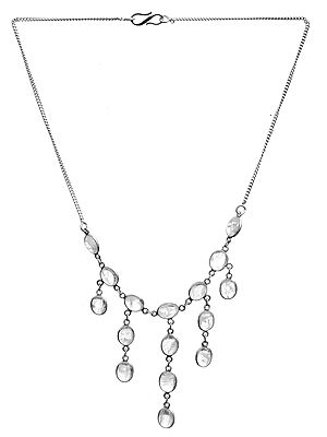 Rainbow Moonstone Necklace