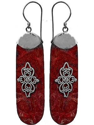 Sponge Coral Earrings