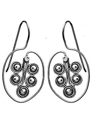 Sterling Spiral Earrings