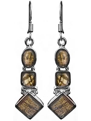 Labradorite Earrings