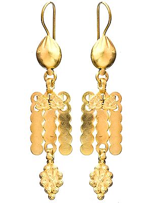 Sterling Gold Plated Earrings