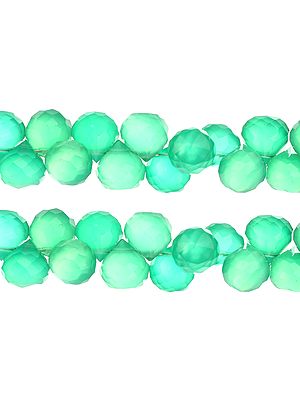 Faceted Green Onyx Onions