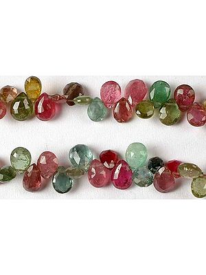 Faceted Tourmaline Briolette