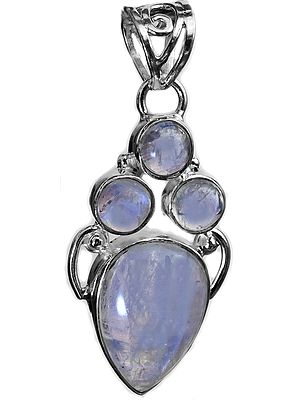 Rainbow Moonstone Pendant