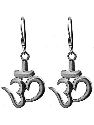 Sterling OM (AUM) Earrings