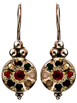 Navaratna Earrings