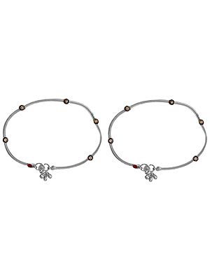 Sterling Anklets (Price Per Pair)