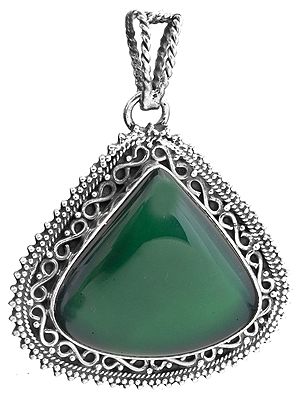 Green Onyx Pendant