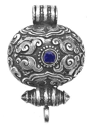 Lapis Lazuli Gau Box Pendant