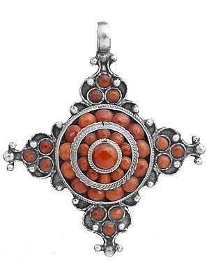 Nepalese Coral Pendant
