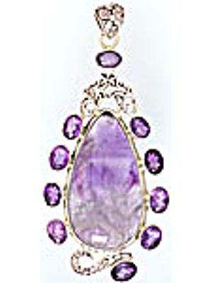Large Amethyst Pendant