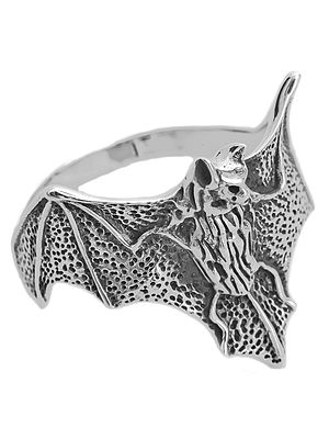 Sterling Bat Ring