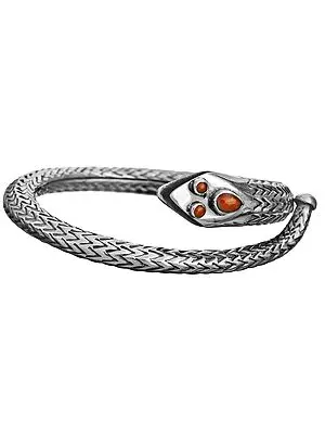 Sterling Serpent Bracelet
