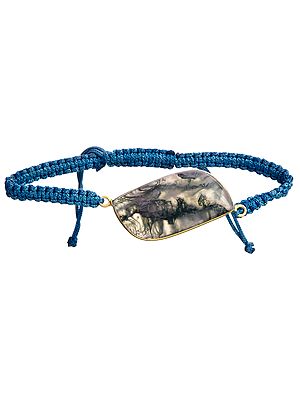 Moss Agate Cord Bracelet