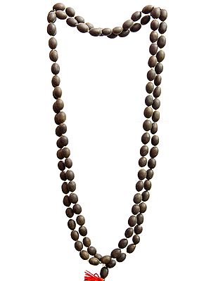 Lotus Bead Mala (Rosary) 108 Beads for Chanting