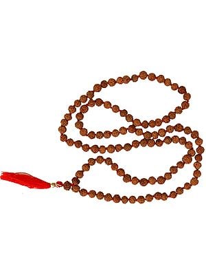 Rudraksha Mala (Rosary) with 108 Beads for Chanting