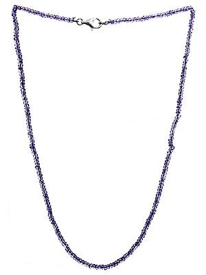 Faceted Tanzanite Necklace