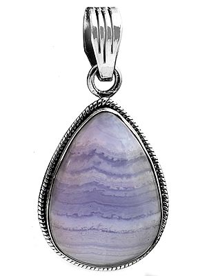 Blue Lace Agate Pendant