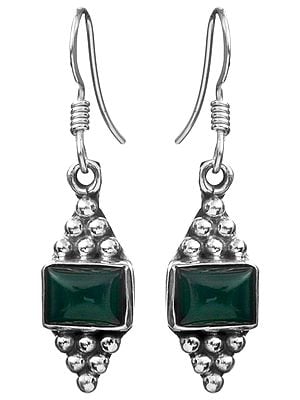 Sterling Earrings with Gems | Carnelian Stone Jewelry